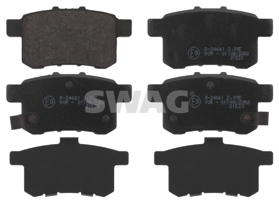 Brake Pad Set, disc brake - 85 91 6766 SWAG